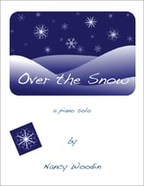 Over the Snow piano sheet music cover